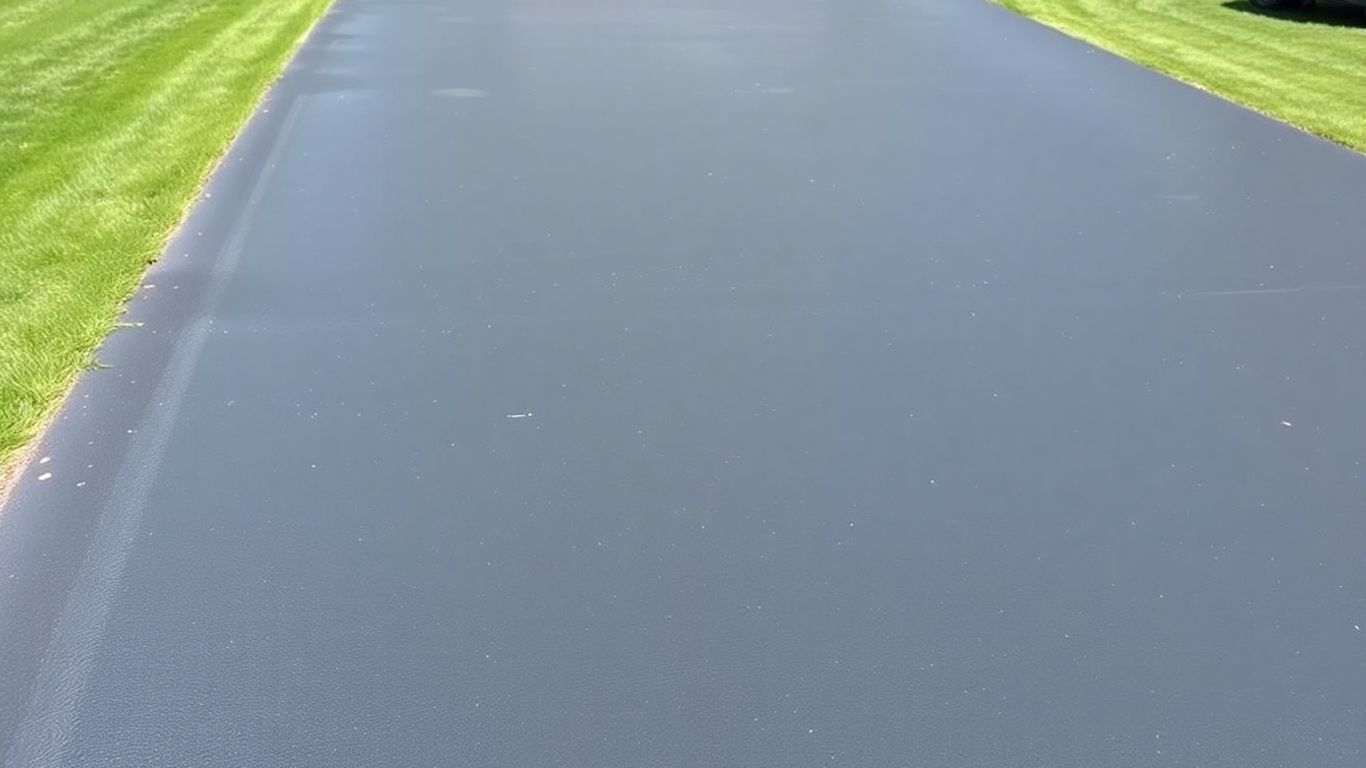 Professional driveway sealing service in Ottawa protecting asphalt surfaces