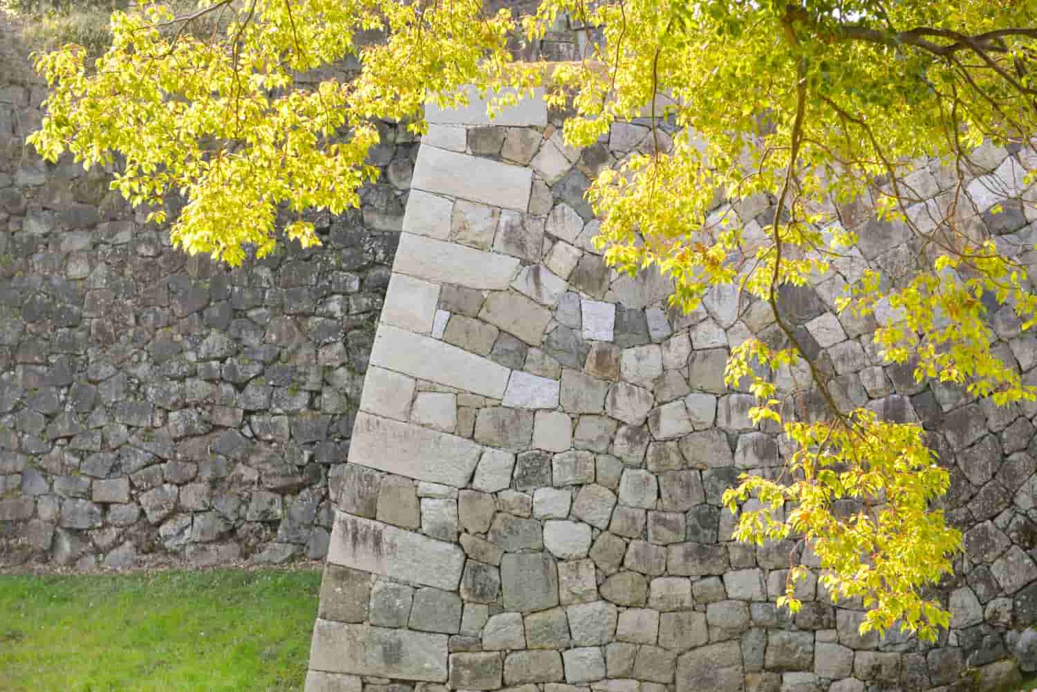 Retaining Wall Built on Slope
